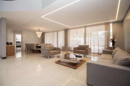 Sala 1 de casa de condomínio para alugar com 5 quartos, 629m² em Sh Boa Vista, Brasília