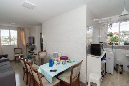 Sala de apartamento à venda com 2 quartos, 104m² em Parque Maracana, Contagem