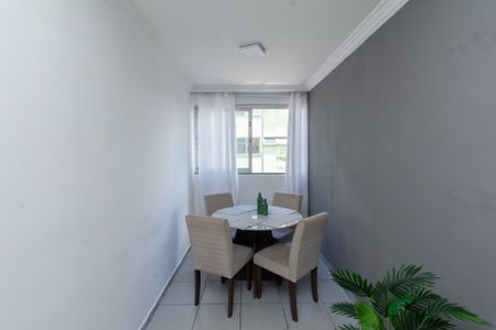 Sala de Jantar de apartamento à venda com 3 quartos, 62m² em Monte Castelo, Contagem