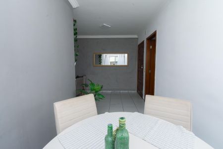 Sala de Jantar de apartamento à venda com 3 quartos, 62m² em Monte Castelo, Contagem