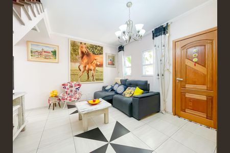 Sala de casa de condomínio à venda com 4 quartos, 160m² em Centro, Osasco