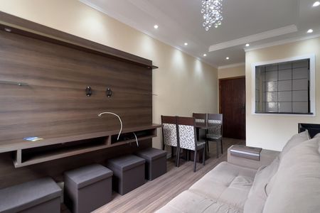 Sala de apartamento para alugar com 2 quartos, 62m² em Vila Leonor, Guarulhos