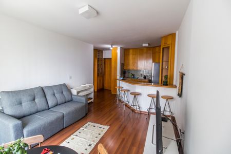 Sala de apartamento à venda com 1 quarto, 57m² em Alphaville, Barueri