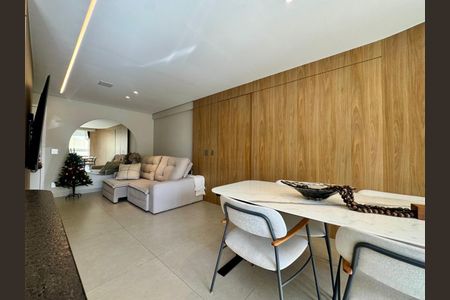 sala de apartamento à venda com 3 quartos, 95m² em Vila da Serra, Nova Lima