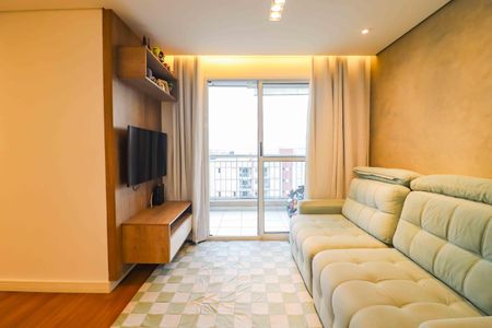 Sala de apartamento à venda com 3 quartos, 70m² em Vila Polopoli, São Paulo