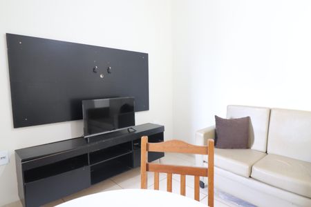 Sala de apartamento para alugar com 1 quarto, 40m² em Jardim Irajá, Ribeirão Preto