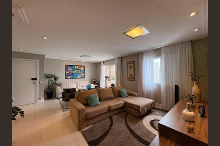 Sala de apartamento à venda com 3 quartos, 135m² em Jardim, Santo André