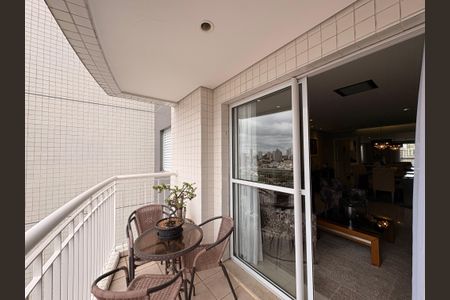Varanda de apartamento à venda com 3 quartos, 135m² em Jardim, Santo André
