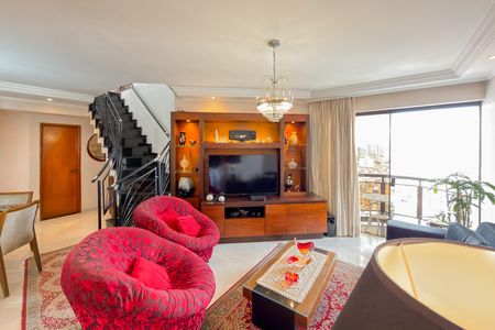 Sala de apartamento à venda com 4 quartos, 229m² em Ipiranga, São Paulo