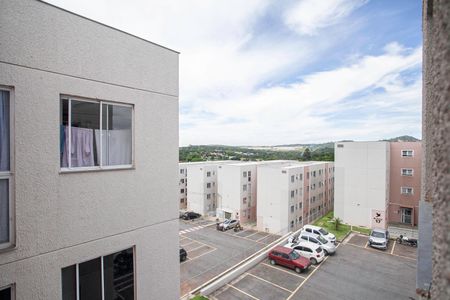 Sala - Vista de apartamento à venda com 2 quartos, 43m² em Caiapos, Contagem