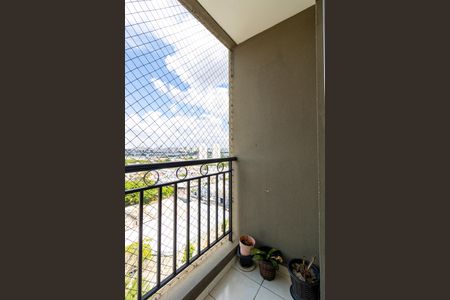 Varanda da Sala de casa de condomínio à venda com 2 quartos, 63m² em Parque Novo Mundo, São Paulo