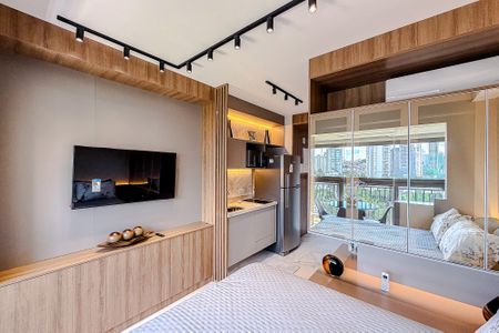 Studio de casa para alugar com 1 quarto, 27m² em Chácara Klabin, São Paulo