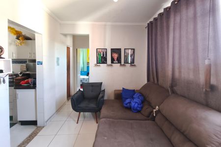Sala de apartamento à venda com 2 quartos, 55m² em Jardim Santa Cruz, Campinas