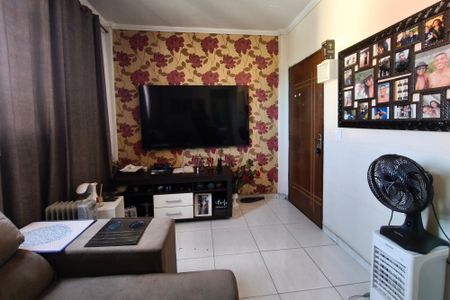 Sala de apartamento à venda com 2 quartos, 55m² em Jardim Santa Cruz, Campinas