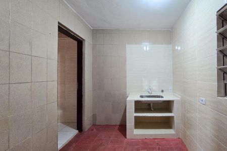 Cozinha de casa para alugar com 1 quarto, 40m² em Montanhão, São Bernardo do Campo