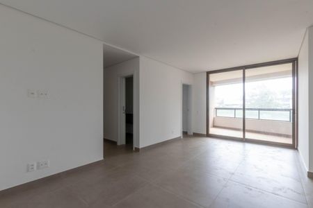 Sala de apartamento à venda com 3 quartos, 115m² em Vila das Flores, Nova Lima