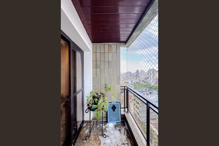 Varanda da Sala de apartamento para alugar com 3 quartos, 110m² em Água Rasa, São Paulo