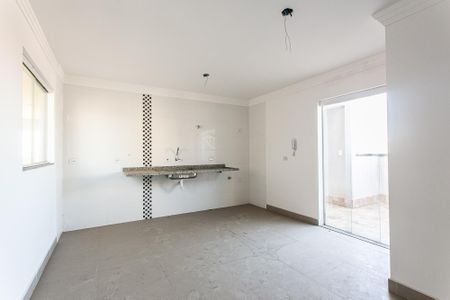 Sala / Cozinha de apartamento à venda com 2 quartos, 42m² em Cidade Patriarca, São Paulo