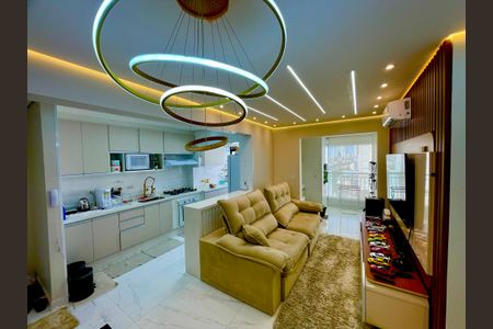 Sala de apartamento à venda com 2 quartos, 70m² em Vila Progresso, Guarulhos