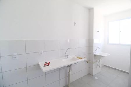 Cozinha de apartamento para alugar com 2 quartos, 50m² em Jardim Sul, Uberlândia