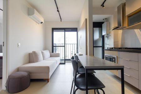 Sala de apartamento à venda com 1 quarto, 34m² em Vila Mafra, São Paulo