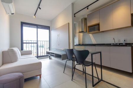 Sala de apartamento à venda com 1 quarto, 34m² em Vila Mafra, São Paulo