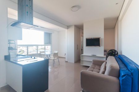 Sala/Quarto de kitnet/studio para alugar com 1 quarto, 40m² em Vila Mogilar, Mogi das Cruzes