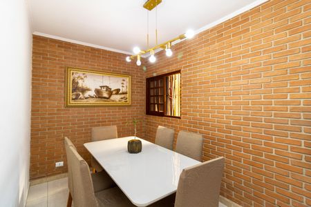 Sala de Jantar de casa à venda com 4 quartos, 132m² em Bortolândia, São Paulo
