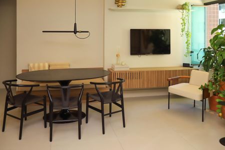 Sala de apartamento para alugar com 1 quarto, 53m² em Brotas, Salvador