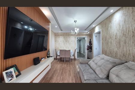 Sala de apartamento para alugar com 3 quartos, 91m² em Jardim, Santo André