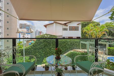 Varanda da Sala 1 de apartamento para alugar com 4 quartos, 300m² em Anchieta, Belo Horizonte