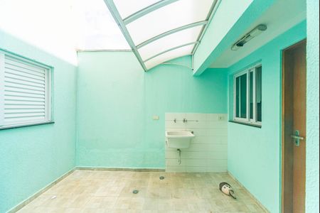 Vista da Sala de apartamento à venda com 2 quartos, 47m² em Parque Novo Oratório, Santo André