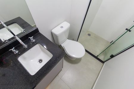 Banheiro de kitnet/studio à venda com 1 quarto, 34m² em Vila Mafra, São Paulo