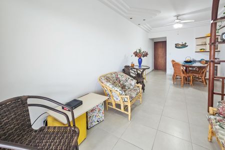 Sala de apartamento para alugar com 2 quartos, 125m² em Jardim Tres Marias, Guarujá