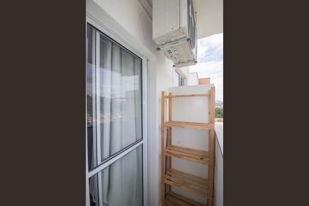 Varanda da Sala de apartamento à venda com 2 quartos, 52m² em Chácara Contagem, Contagem