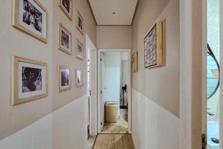 corredor de apartamento à venda com 2 quartos, 65m² em Jardim Calux, São Bernardo do Campo