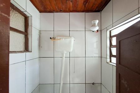 Banheiro de casa para alugar com 1 quarto, 18m² em Vila Caiçara, Praia Grande