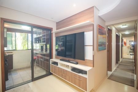 Sala de apartamento à venda com 3 quartos, 78m² em Cristal, Porto Alegre