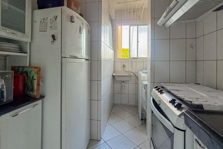 Cozinha e Área de Serviço de apartamento à venda com 3 quartos, 65m² em Tirol, Contagem