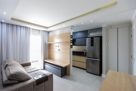 Sala de apartamento à venda com 2 quartos, 56m² em Jardim Chapadão, Campinas