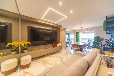 Sala de apartamento à venda com 3 quartos, 83m² em Casa Branca, Santo André