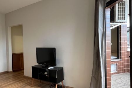 Sala de apartamento para alugar com 1 quarto, 50m² em Vila Matias, Santos