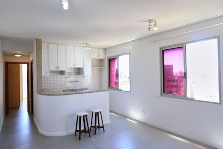 Sala/Cozinha de apartamento para alugar com 1 quarto, 52m² em Funcionários, Belo Horizonte