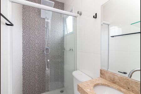 Banheiro da Suíte 1 de casa de condomínio à venda com 2 quartos, 64m² em Santana, São Paulo