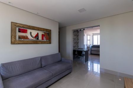 Sala de apartamento à venda com 3 quartos, 88m² em Santa Rosa, Belo Horizonte