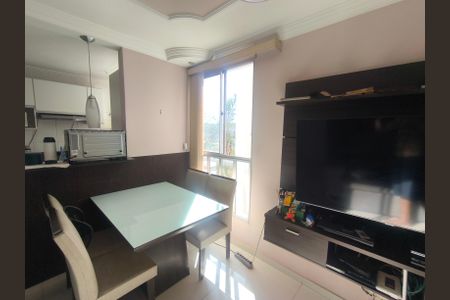 Sala de apartamento à venda com 2 quartos, 45m² em Sapucaias, Contagem