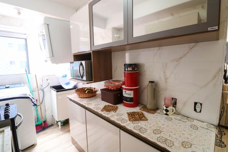 Cozinha de apartamento à venda com 2 quartos, 46m² em Jardim São Luís, São Paulo