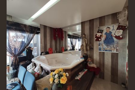 Sala de apartamento para alugar com 3 quartos, 97m² em Santa Maria, São Caetano do Sul