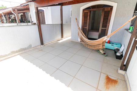 Varanda - quarto 1 de casa de condomínio à venda com 2 quartos, 69m² em Parque Taboao, Taboão da Serra