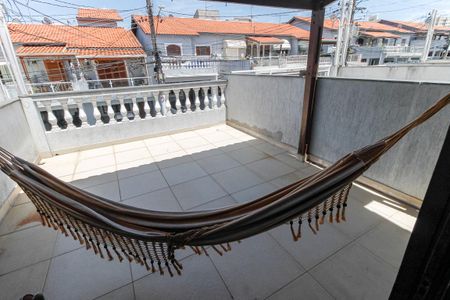 Varanda - quarto 1 de casa de condomínio à venda com 2 quartos, 69m² em Parque Taboao, Taboão da Serra